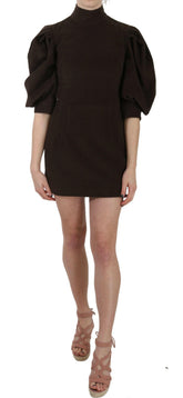 Dolce & Gabbana Brown Corduroy Bodycon Cotton Mini Dress -   -  Dolce & Gabbana.